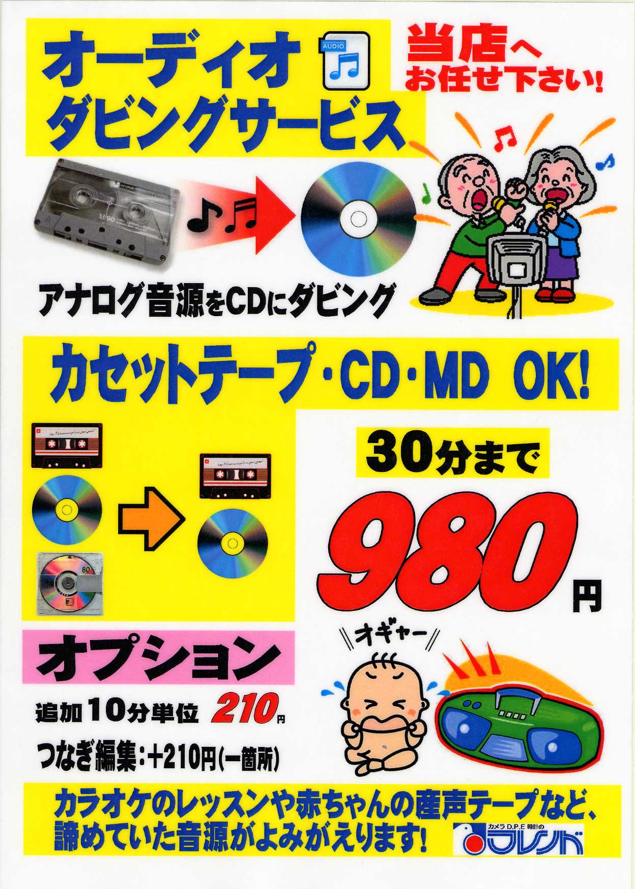 mdテープcd ダビング トップ